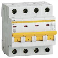 Автомат 4Р 63А C 4,5кА ВА47-29 IEK