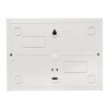Бокс 12мод навесной белый черная прозрачная дверь IP41 SlimBox EKF